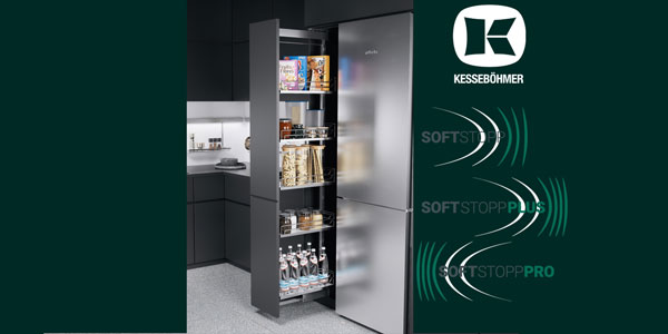 SoftStopp — для плавной остановки, бесшумного закрытия и открытия Kessebohmer в Астрахани