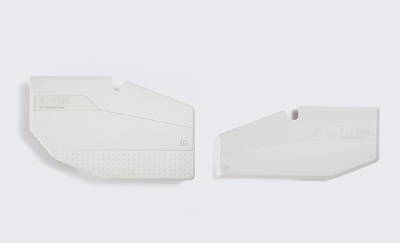 Крышка декоративная  левая и правая еТач для ФриСвинг цвет белый Kessebohmer | официальный магазин