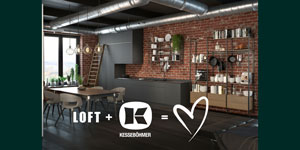 Лофт-кухня мечты: Kesseböhmer помогает реализовать нестандартные проекты Kessebohmer в Астрахани